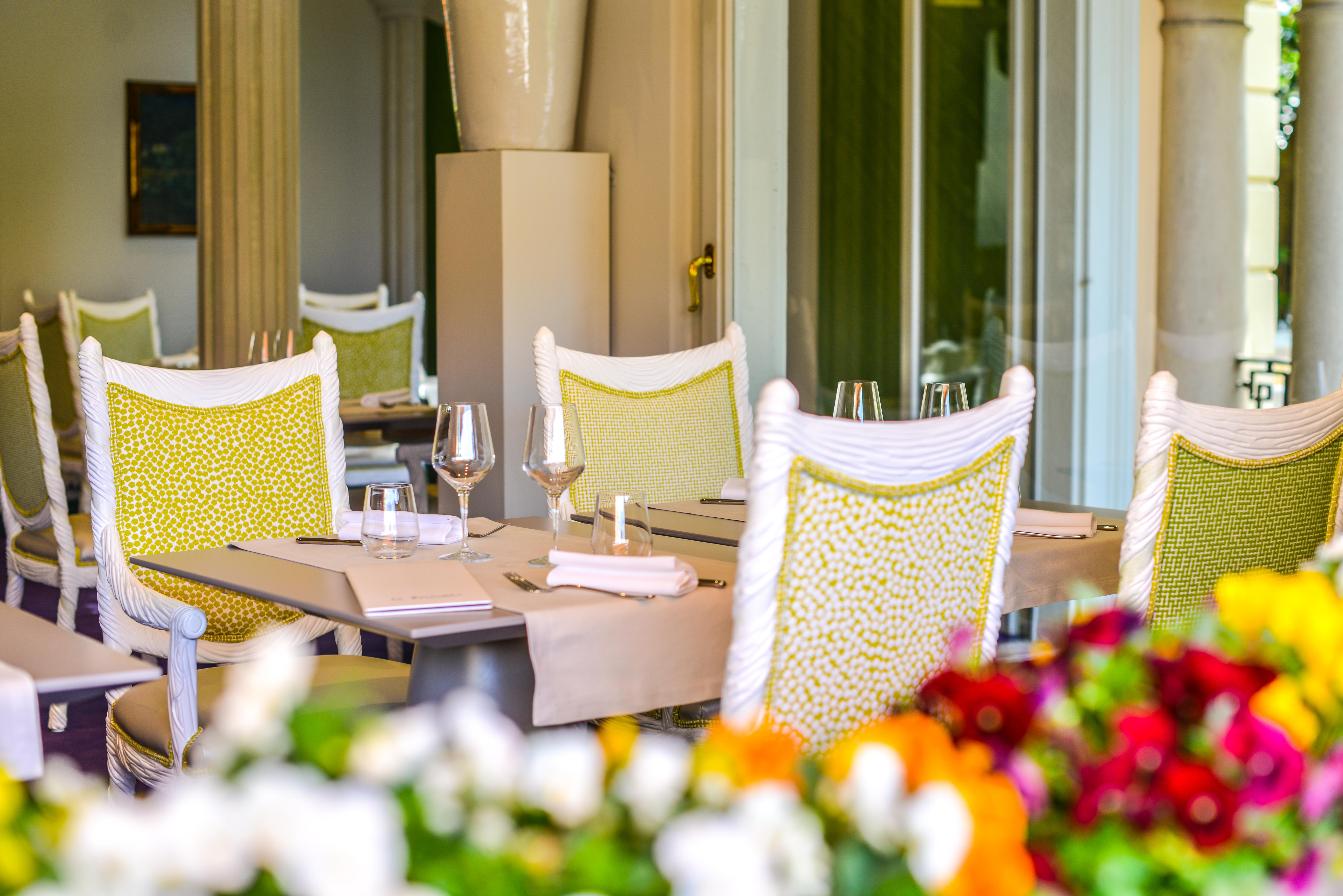Grand Hotel Villa Castagnola Lugano Kültér fotó Restaurant