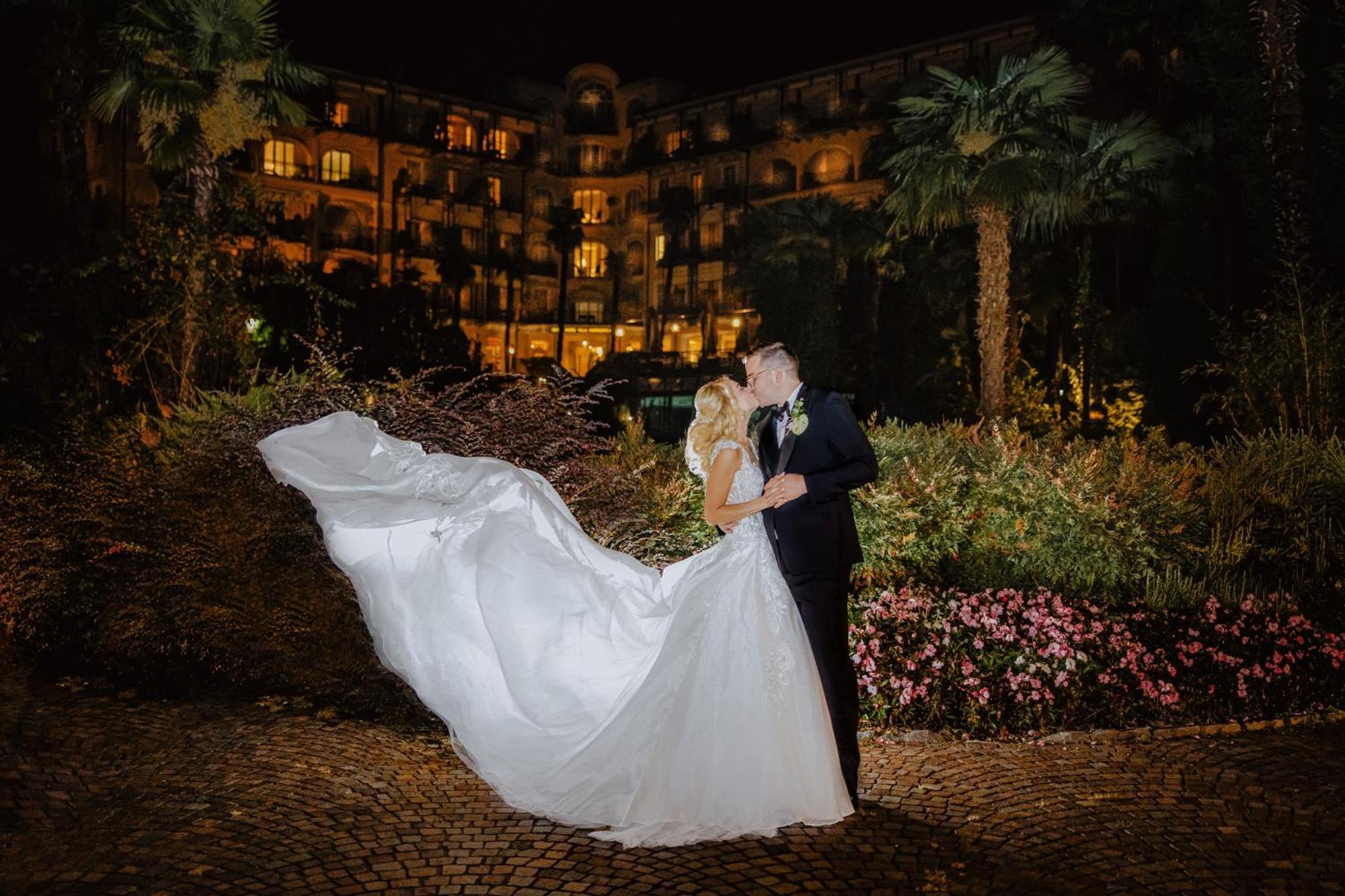 Grand Hotel Villa Castagnola Lugano Kültér fotó Wedding at the Mirage